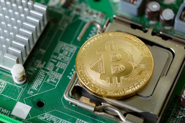 Digital Cryptocurrency Bitcoin Global Web Money