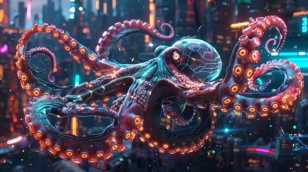 digital-depicting-an-octopus-creature-evolving-into-a-roboticcyberpunkinspired-beingsurrounded-by-neon-lights-and-a-futuristictechnological-environment-that-showcases-the-progression-of_924727-36748.jpg