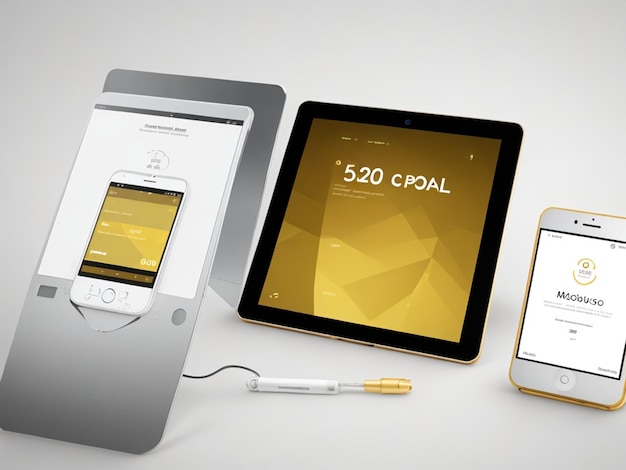 Photo digital device mockup