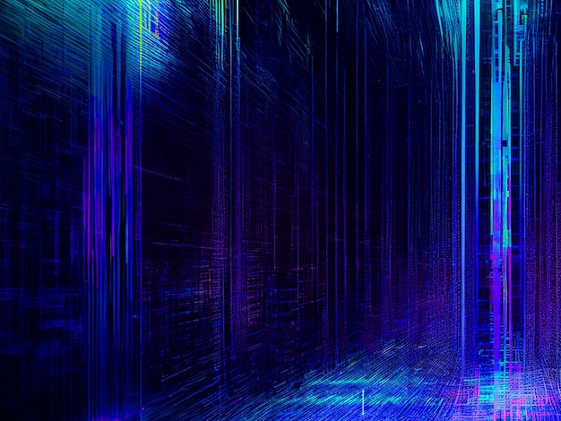 digital distortion glitch background