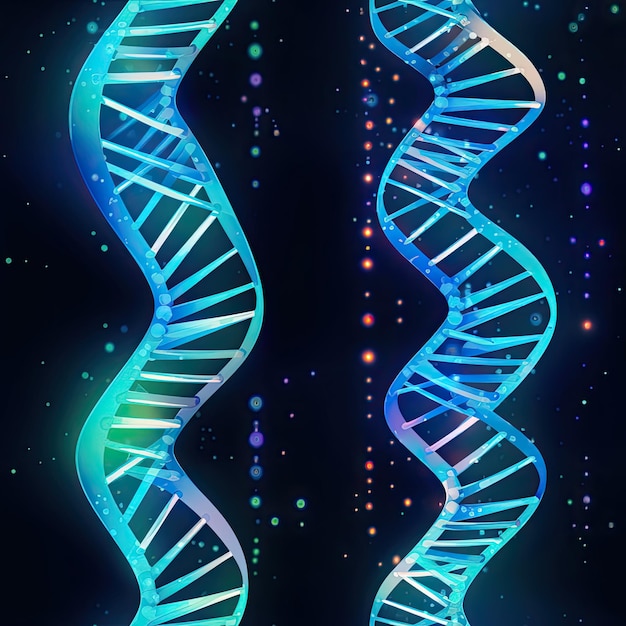 Структура цифровой нити ДНК