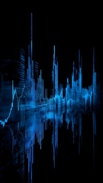 Digital Financial Analysis Concept