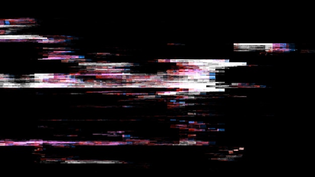 digital glitch background abstract noise effect computer screen error technical problem computer virus no television signal 3d rendering