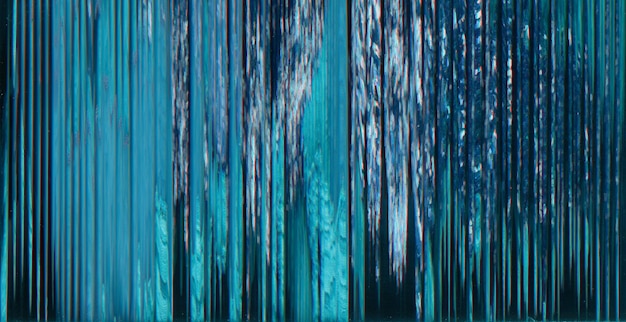 Digital glitch overlay Noise banner Frequency distortion Bitcoin cryptocurrency Dark blue black color spectrum artifacts static defect texture tech abstract background