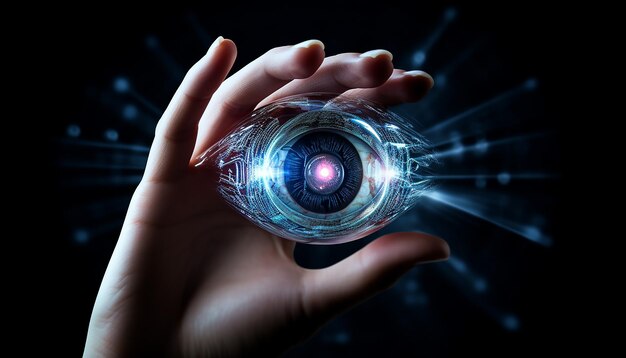 digital holographic eye creative technology