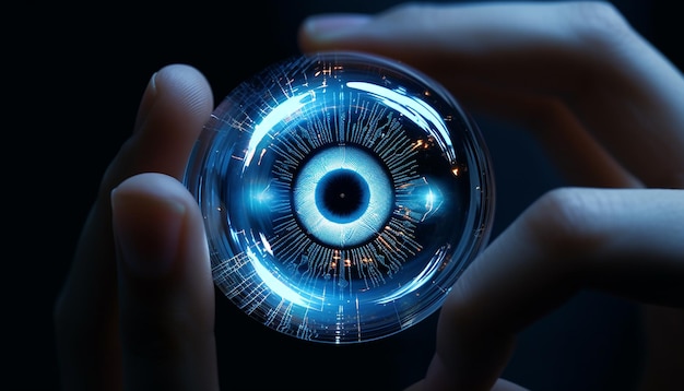 digital holographic eye creative technology