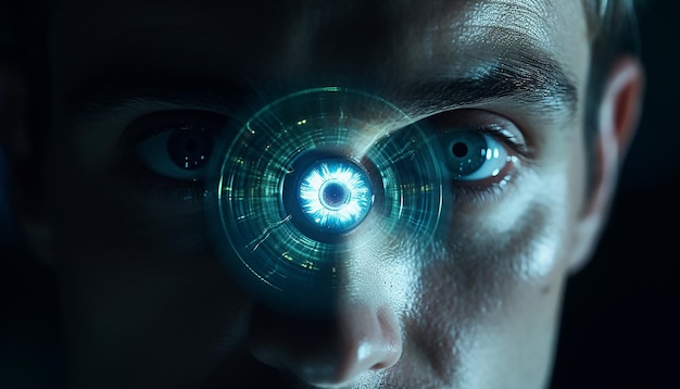 digital holographic eye creative technology