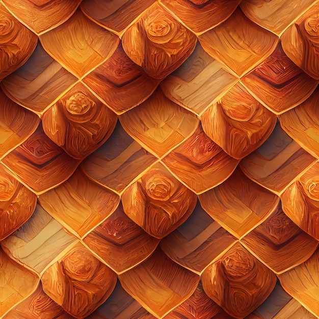 A digital illustration of a pattern made by the artist.