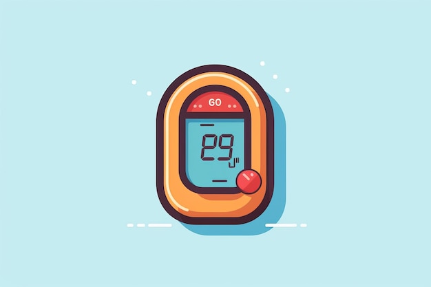 Digital illustration of a timer with the number 29 on it