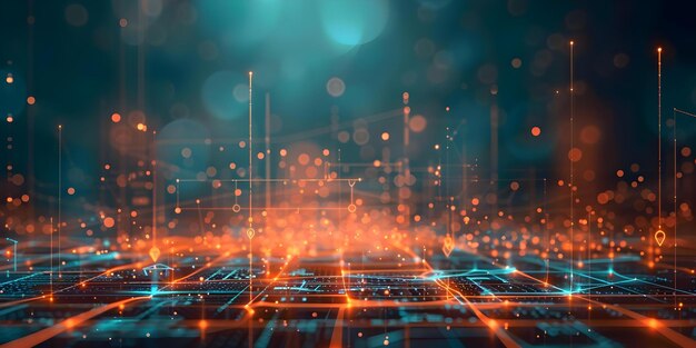 digital interface illustrating zero trust network security model with verification and constant authentication for cybersecurity concept zero trust network security authentication verification