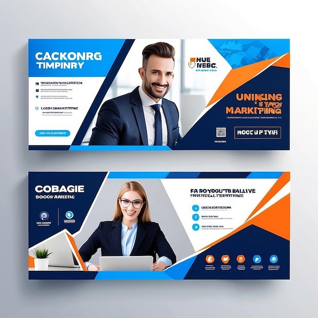 digital marketing agency and corporate facebook cover template