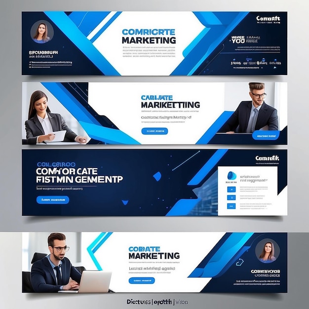 digital marketing agency and corporate facebook cover template