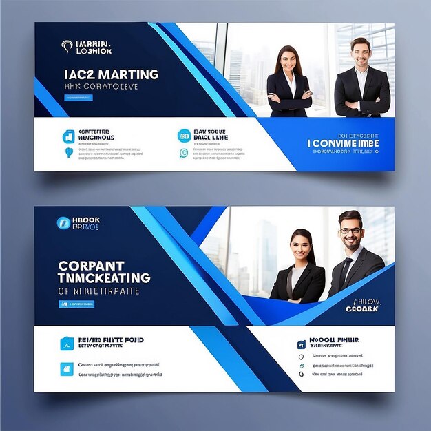 digital marketing agency and corporate facebook cover template