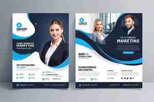Photo digital marketing agency corporate social media banner web banner template square flyer design