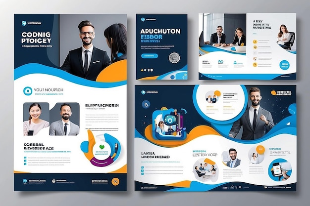 Digital marketing agency and corporate social media post template