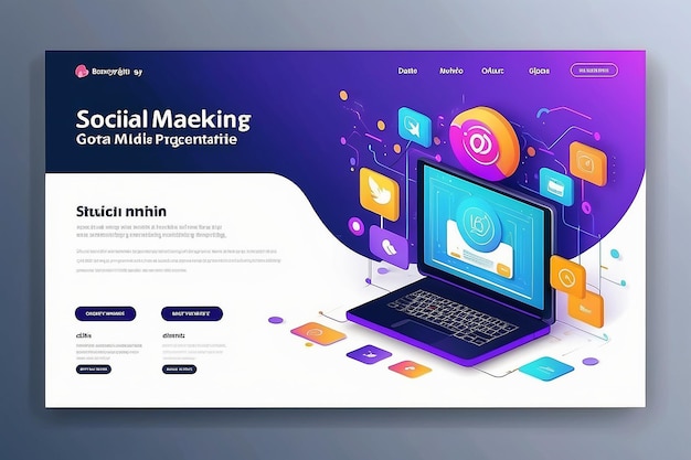 Digital Marketing Agency Social Media Web Banner post Template Design