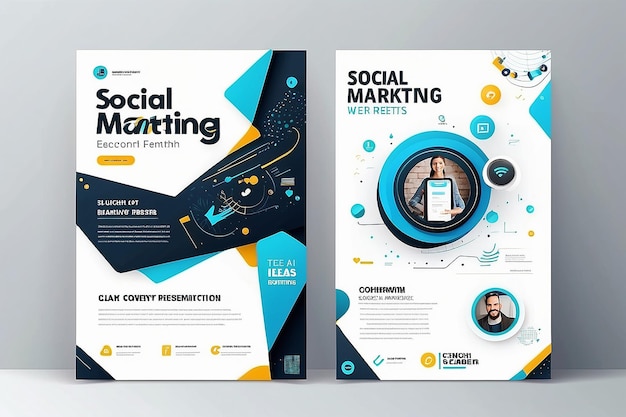 Digital Marketing Agency Social Media Web Banner post Template Design