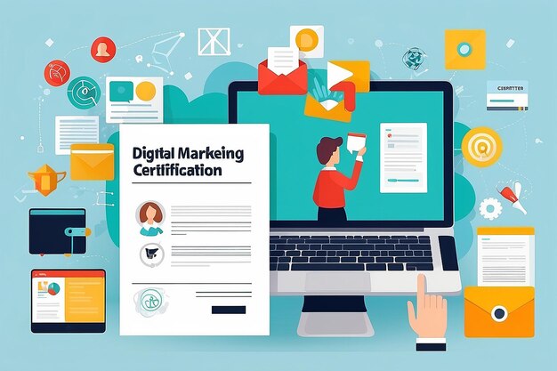 Photo digital marketing certification