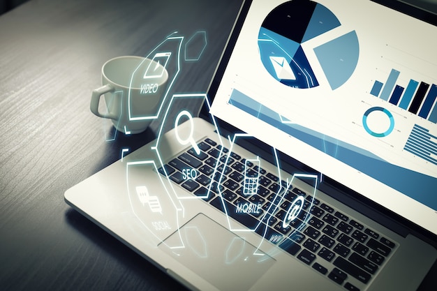 digital marketing media search engine seo  startup project