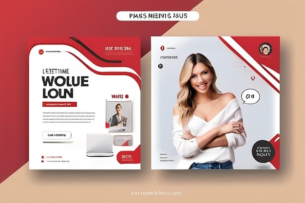 Digital Marketing Social Media Post Template Digital marketing agency