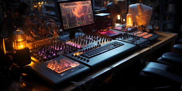 A Digital Music Production Software Background