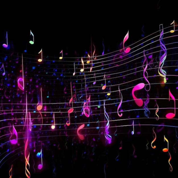 Digital Musical Notes Background Stock Photos Images pattern textures