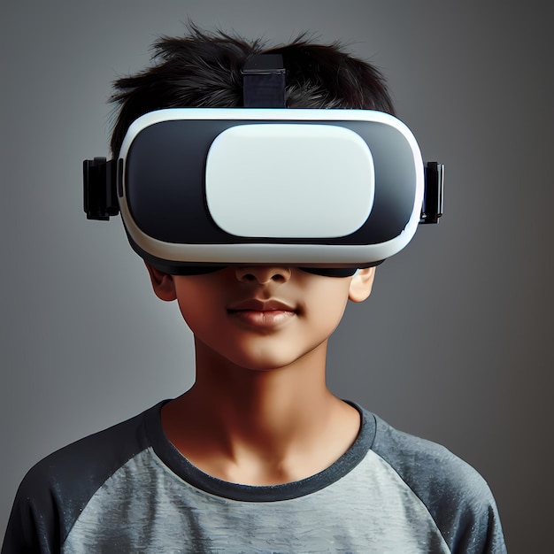 Digital Native Vr Head Set Gen A child and technology