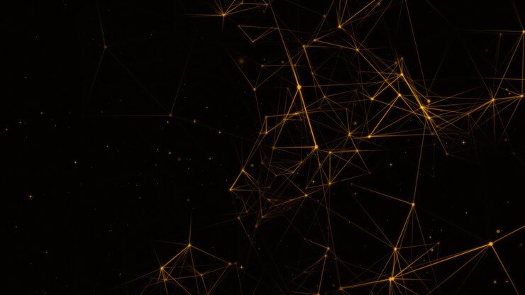 Photo digital network connections and light. technology communication or social media background.