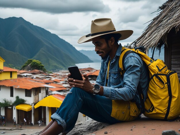 digital nomad cell phone Colombia latam