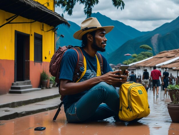 digital nomad cell phone Colombia latam