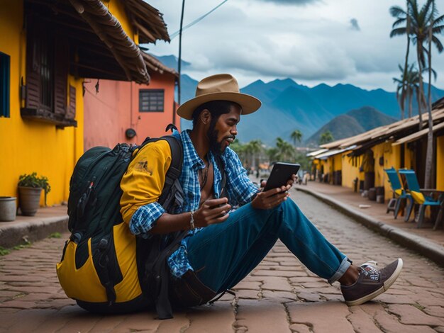 digital nomad cell phone Colombia latam