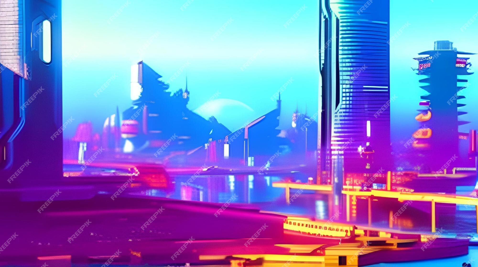 Page 100  Cyberpunk Landscape Images - Free Download on Freepik