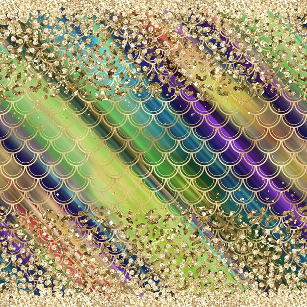 Foto sfondio di carta digitale senza cuciture a pattern luccicante