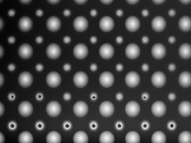 Photo digital png illustration of black repetitive dots pattern