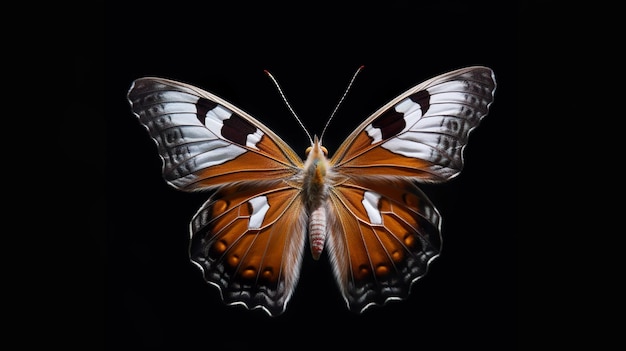 Digital render of a monarch butterfly