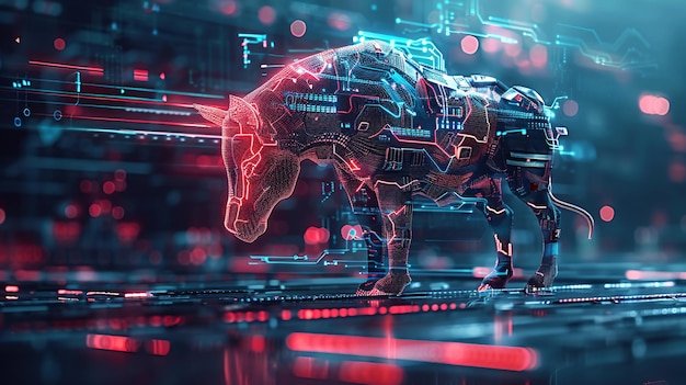 Digital Rhinoceros in a Futuristic Cyber Environment