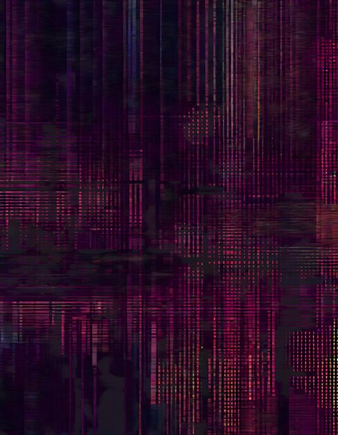 Photo digital screen glitch patterns generative ai