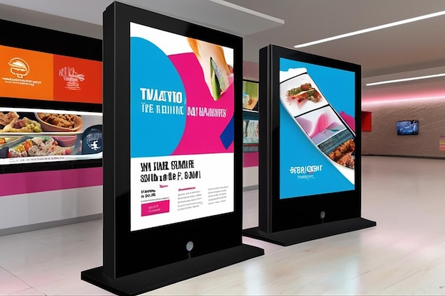 Photo digital signage display