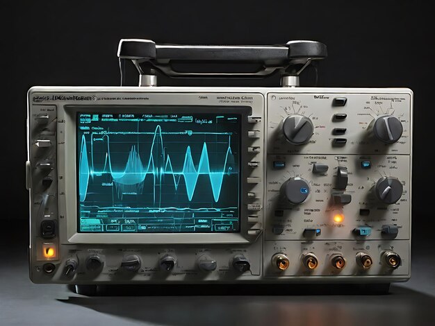 Photo digital storage oscilloscope