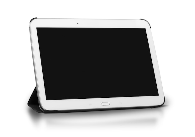 Digital tablet isolated on white