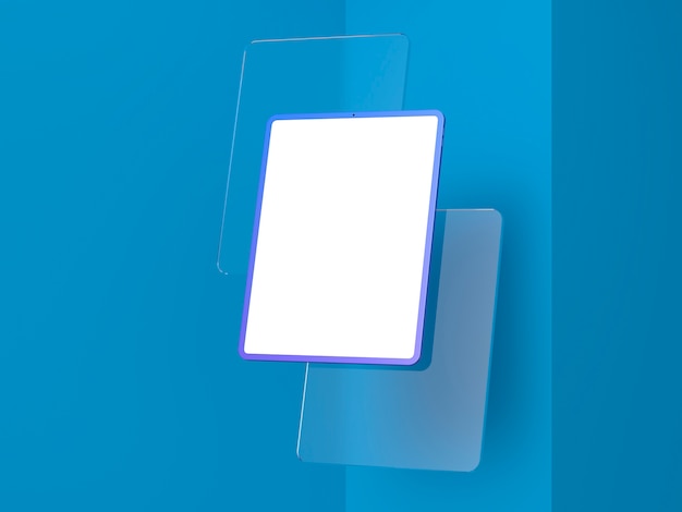 Digital tablet with minimal tech design