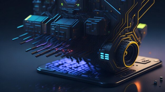 Digital technology 4K Desktop Wallpaper background