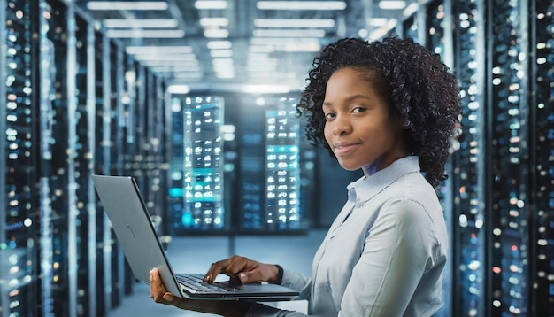 digital technology data processing and engineering cloud computing concept computer programmer codin...