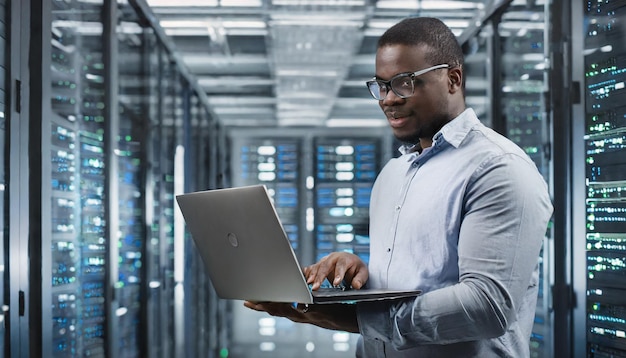 digital technology data processing and engineering cloud computing concept computer programmer codin...