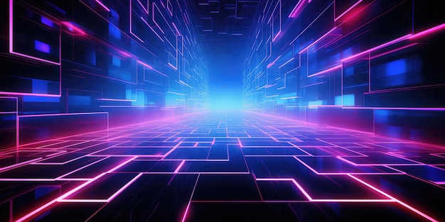 Digital and technology futuristic background