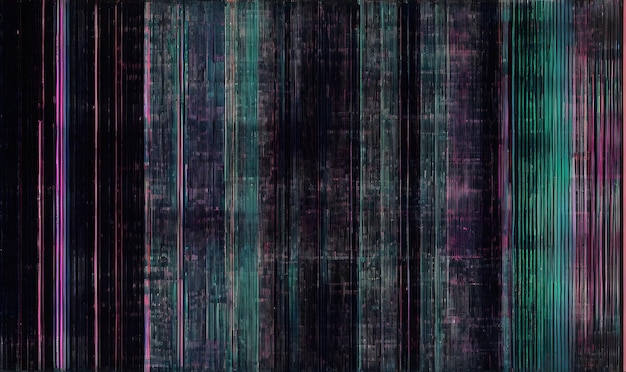 Digital texture shows signal error effect abstract visual noise on dark background