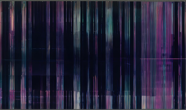 Digital texture shows signal error effect abstract visual noise on dark background
