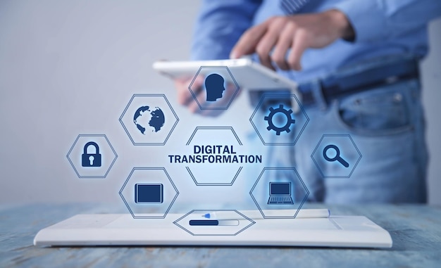 Концепция цифровой трансформацииБизнес-инновационные технологии