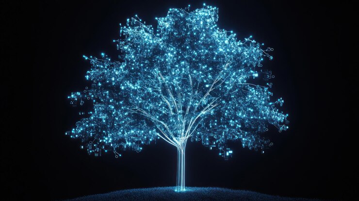 Photo digital tree of life
