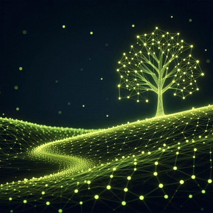 Photo digital tree of life